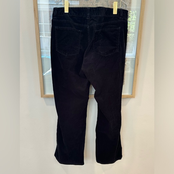 Talbots Corduroy Pants Curvy 14 Petite Black - Picture 3 of 6